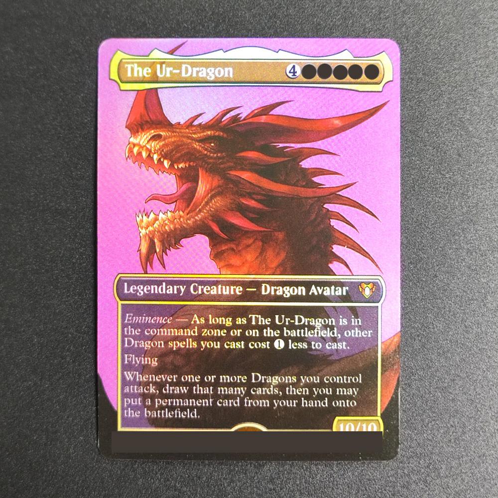 CMM TCG Proxy Magical Cards Jeweled Lotus The Ur-Dragon Fierce Guardianship Demonic Tutor The Great Henge Deflecting Swat
