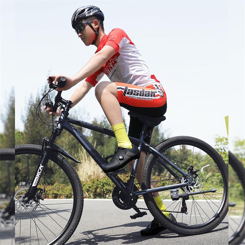 Туфли для шоссейного велоспорта Мужские Женские Дышащие резиновые Трейловые Горные Велосипедные Туфли для Катания Туфли МТБ Педали SPD Велосипедные Туфли