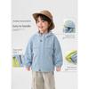 Right European Style Boys' Outdoor Windbreaker Children's Spring and Autumn Waterproof Hooded Jacket 2026 New Children's Clothing Baby Clothes