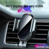 Aluminum Alloy Car Vent Phone Mount with Gravity Support