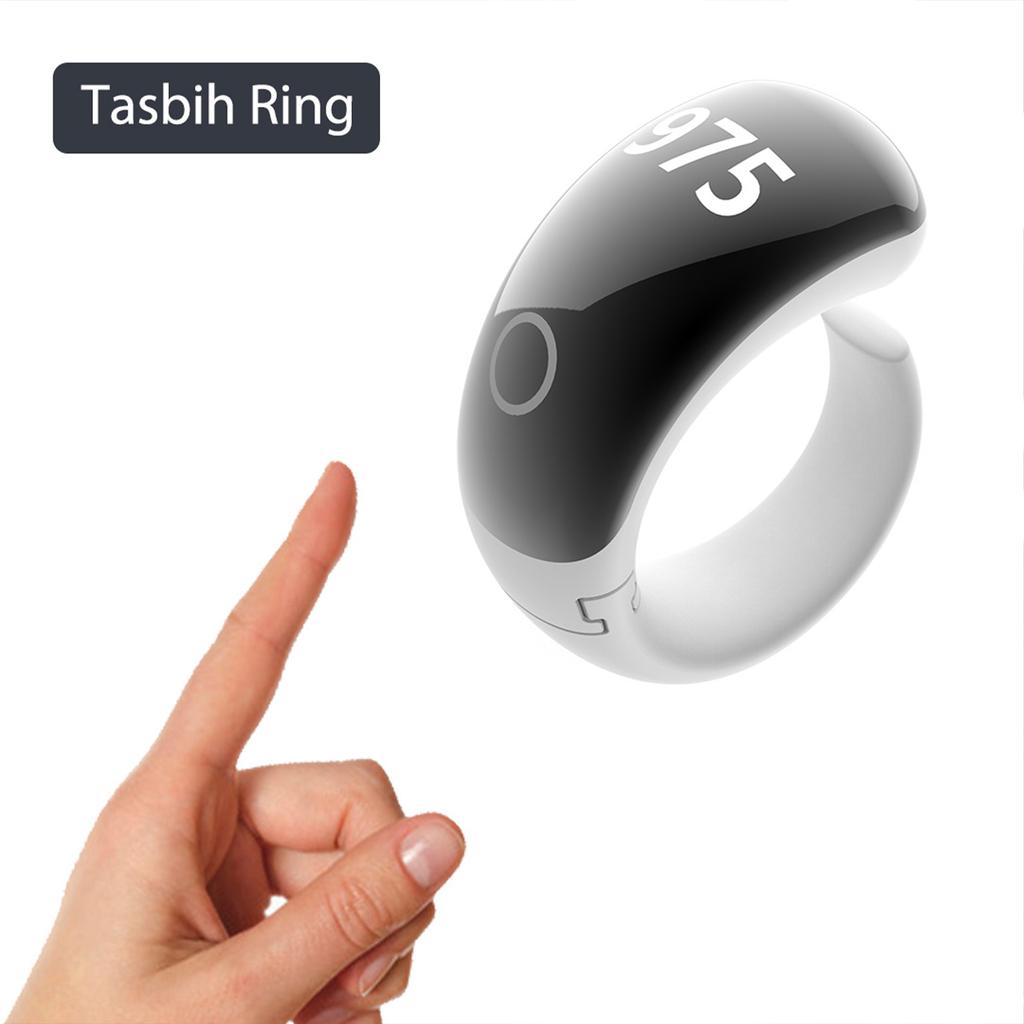 Умное кольцо-счетчик молитв, совместимое с Bluetooth, цифровое кольцо-тасбих-зикр, водонепроницаемое, 4 цифры, для медитации и ритуалов