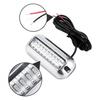 3.5inch 12V Blue LED Underwater Pontoon Marine Stainless Steel light Universal