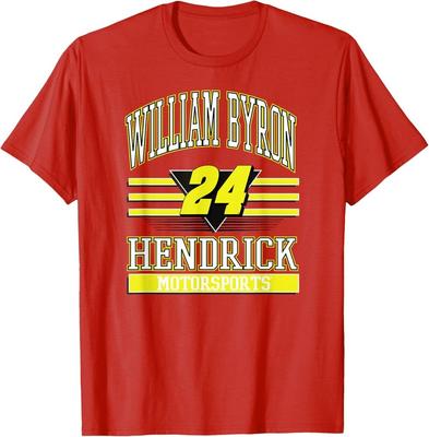 Официально лицензированная футболка William Byron 24 Hendrick Motorsports