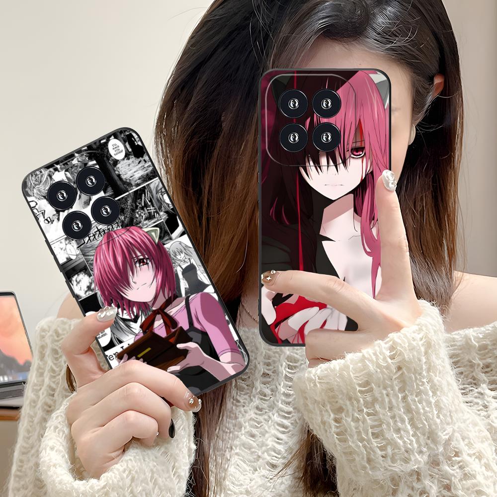 Чехол для телефона Lucy из Elfen Lied для Xiaomi 15 14 13 12 Mi 11 T Ultra Lite Pro S X 5G Цветная печать Мобильные телефоны Красивый смартфон