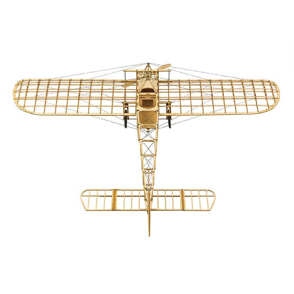 DWH VX14 1:23 Масштаб 380 мм Размах крыльев Самолет Статическая Деревянная DIY Сборная Модель Самолет Блерио XI 3D Пазлы DIY