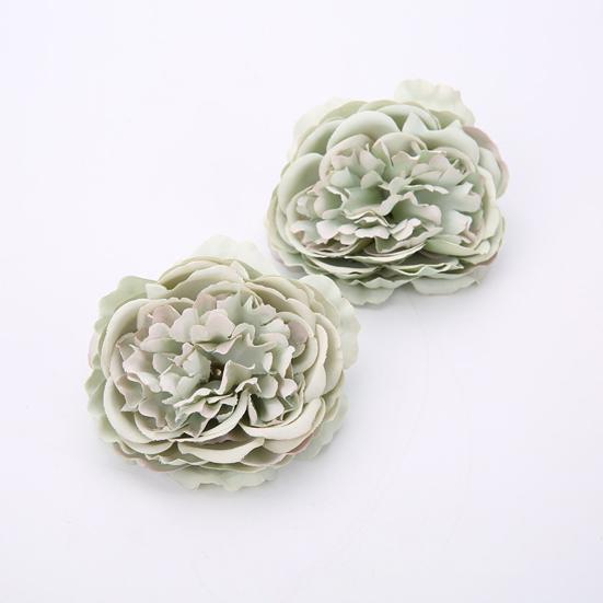 Очаровательные искусственные головки пионов, яркие, моющиеся, многоцелевые