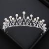 Корона Тиара для взрослых невест Элегантная свадебная корона Новые корейские свадебные аксессуары Повязка на голову принцессы на день рождения