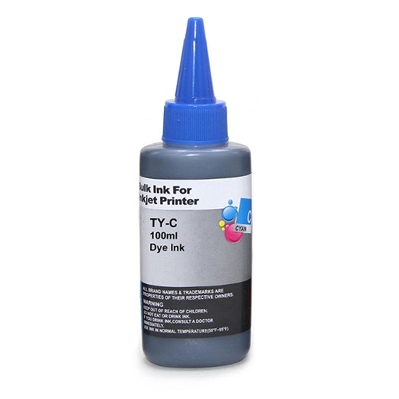 1 шт., 100 мл, универсальные сменные чернила, совместимые для Canon, HP, Epso, Brother, Lexmark, DELL, струйный принтер