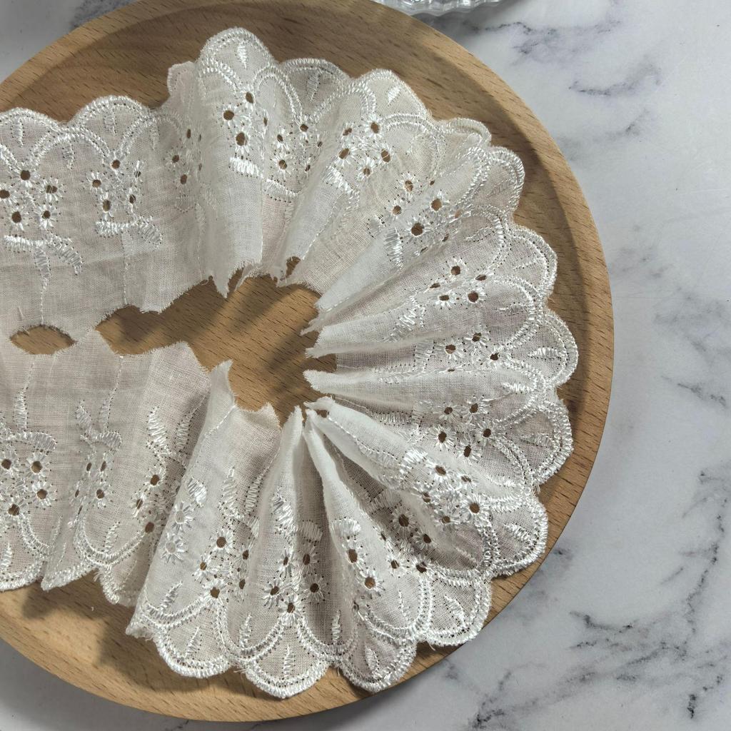 Легкие вышитые кружевные аксессуары для платьев Лолиты и свадебных платьев