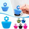 Silicone Bathtub Drain Stopper No Installation Bathroom Shower Tub Universal Water Stopper Spiral Bath Stopper