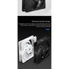TEUCER T30 Series PC Cooling Fan High Wind Pressure Performance Version Dynamic Balance PWM Case Water-cooled Radiator CPU Fans