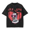 Футболка Terrifier Хлопок Стирка Арт Клоун Оверсайз YK Terrifier Ужасы