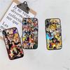 Art One Piece Soft Shell Phone Case for iPhone SE X XS XR 11 16E 17 Pro Max Air 8 7 6 6s Plus