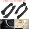 Левая/Правая Ручка для BMW E90 E91 316 318 320 325 328 Серии 3 Автомобиль Внутренняя Панель Двери Ручка-Тяга Накладки Ручки Автомобиля