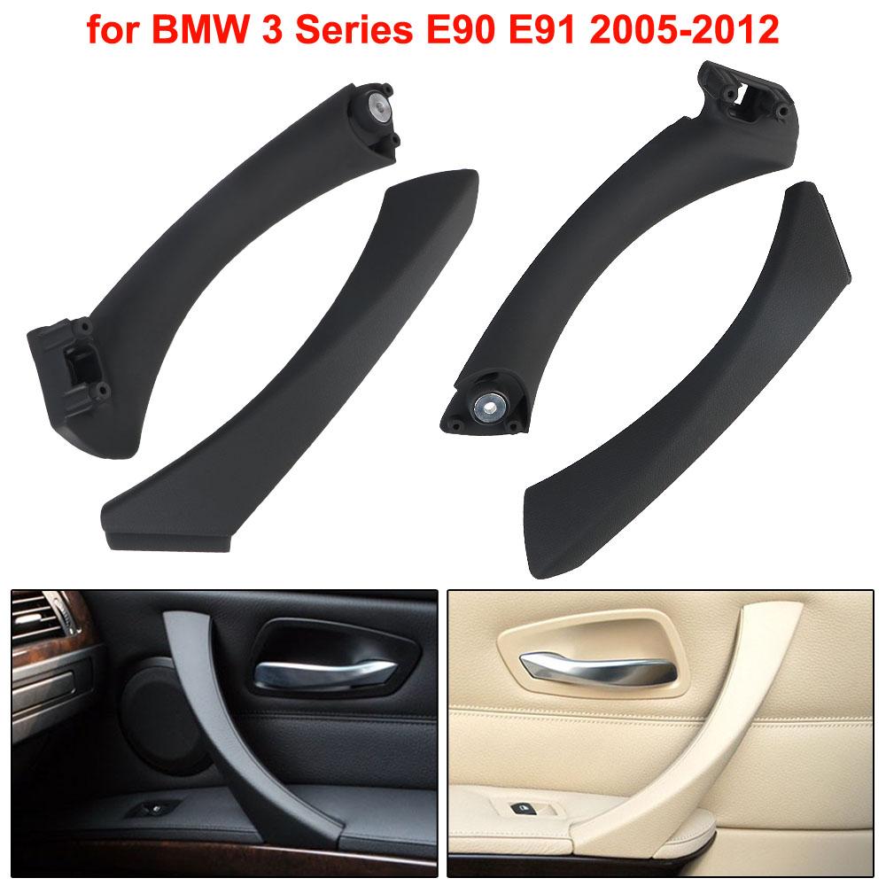 Левая/Правая Ручка для BMW E90 E91 316 318 320 325 328 Серии 3 Автомобиль Внутренняя Панель Двери Ручка-Тяга Накладки Ручки Автомобиля