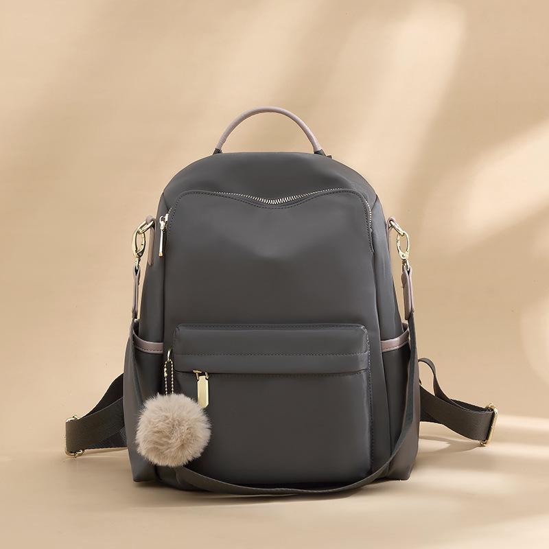 Women's Anti-Theft Oxford Canvas Backpack - 2025 Korean Fashion Trend, Stylish Travel Bag