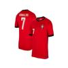 Португалия, новый сезон, красная футболка для взрослых с изображением Роналду, футболка, 7 номеров, afa2104