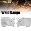 Inch/mm Fillet Weld Gauges Accurate Welding Measuring Tool  Weld Inspection