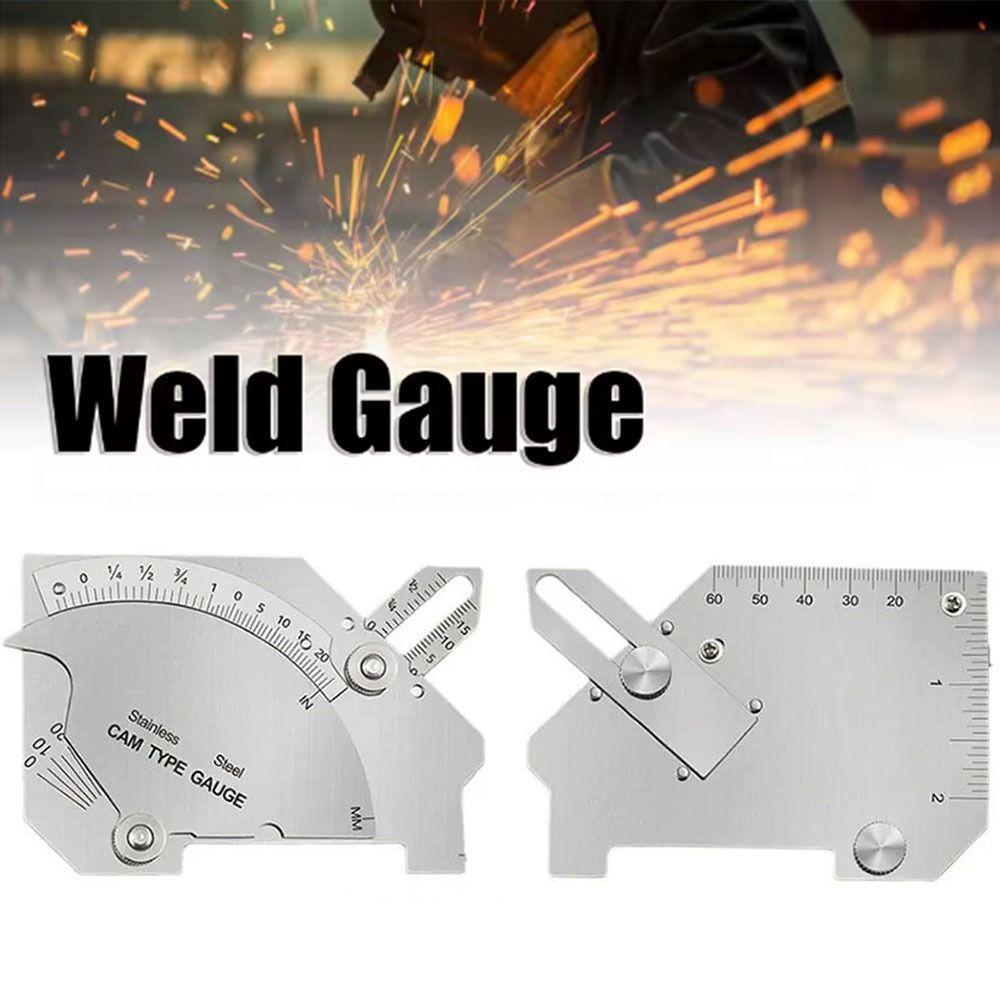 Inch/mm Fillet Weld Gauges Accurate Welding Measuring Tool  Weld Inspection