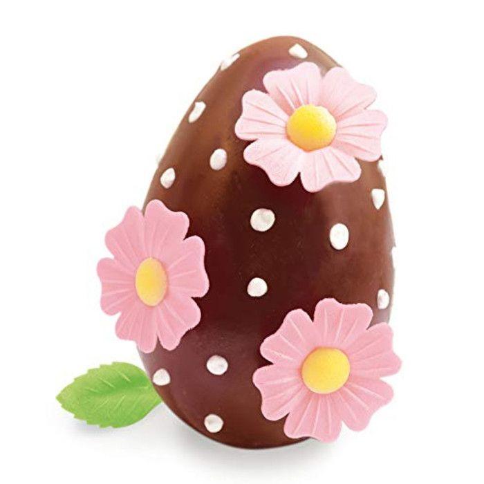 Moule - SCRAPCOOKING - 5 oeufs de pâques - Silicone - Rose - Compatible congélateur et lave-vaisselle