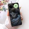 Прозрачный чехол-крышка для Huawei Nova 15 Pro, милый котик, модные цветы, роскошный окрашенный корпус для Huawei KLE-AL00U