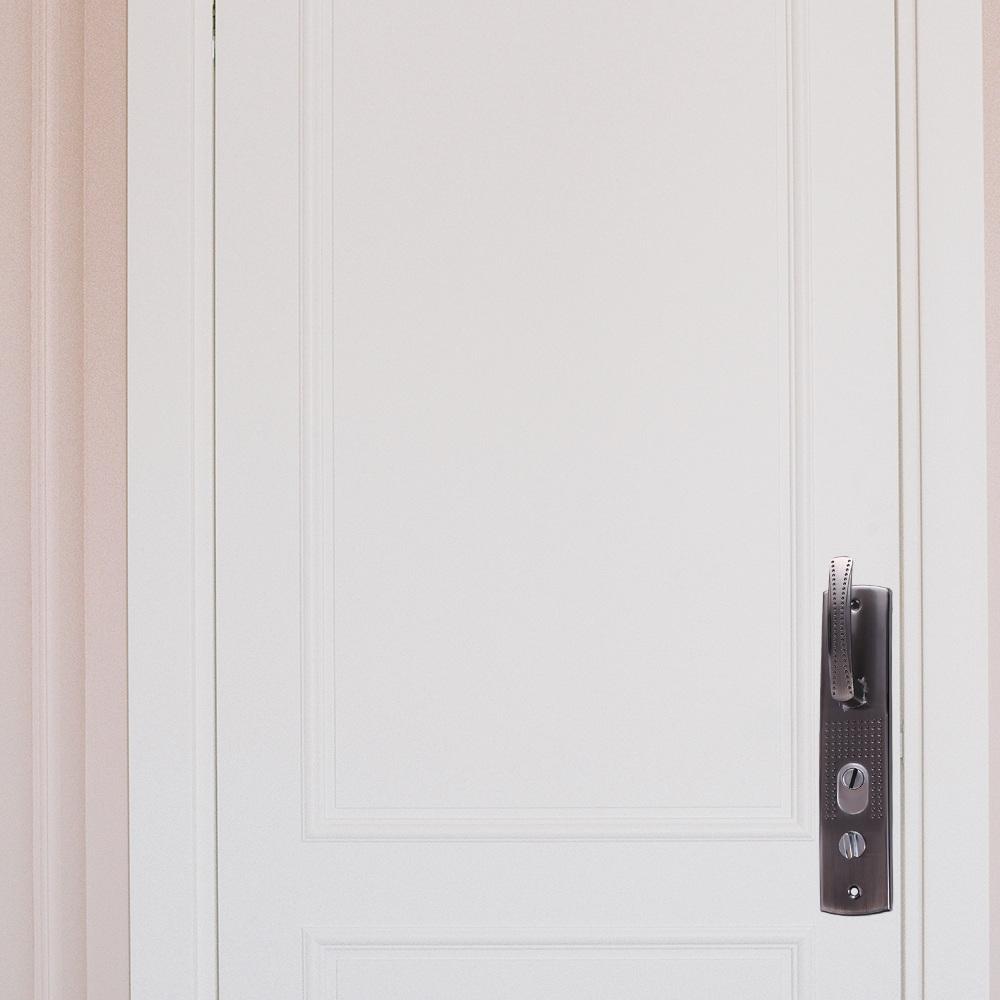 Aluminium Zinc Zinc Alloy Security Door Handle Universal Door Lock Household Hardware Panel Handle Home