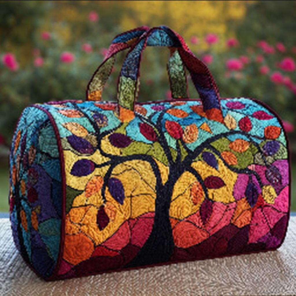 3D Chicken Series Quilted Pleated Cotton Travel Bag Fashion Printed Ladies Yoga Bag Handbag