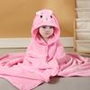 Cartoon Animal Baby Bath Towels Soft Newborn Hooded Towel Blanket Toddler Bathrobe Warm Sleeping Swaddle Wrap for Boys Girls