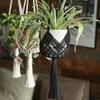 Boho Plant Hanger Cotton Rope Woven Flower Pot  for Indoor Outdoor Hanging Succulents