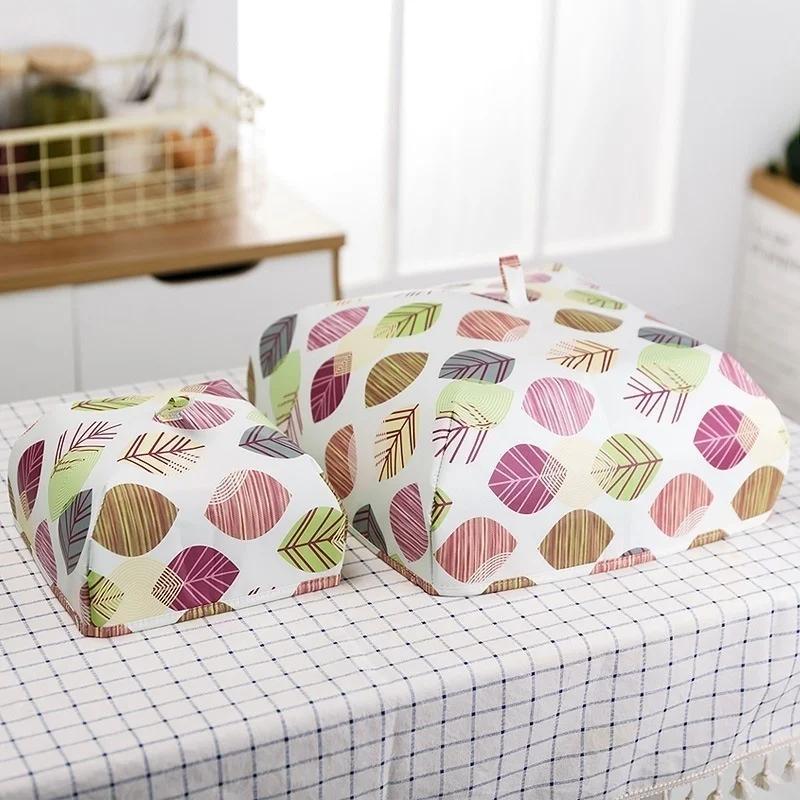 Складные крышки для еды Сохраняют тепло Горячие Крышка из алюминиевой фольги Блюда Изоляция Утилиты Кухонные аксессуары для стола Инструменты