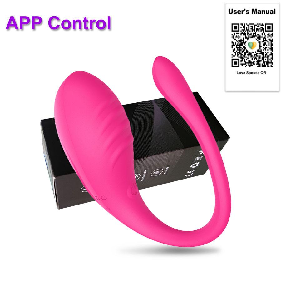 Беспроводной Bluetooth-вибратор для точки G, фаллоимитатор для женщин, приложение, интернет-пульт дистанционного управления, носимые вибрирующие яйца, массаж клитора, секс-игрушки для взрослых