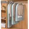 Thickened Suit Garment Dust Cover Foldable Clothes Organizer Bag for Household Wardrobe Storage