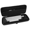 Linkidea Compact Hard Travel Case for 65% Keyboard Knob, 68-Key Wireless/Wired Keyboard, Portable Storage Box Bag for Keychron Q2 V2, FNATIC STREAK65,