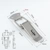 Security Spring Clasp Buckle Stainless Steel Duck Billed Buckles New Toggle Latch Catch  Toolbox
