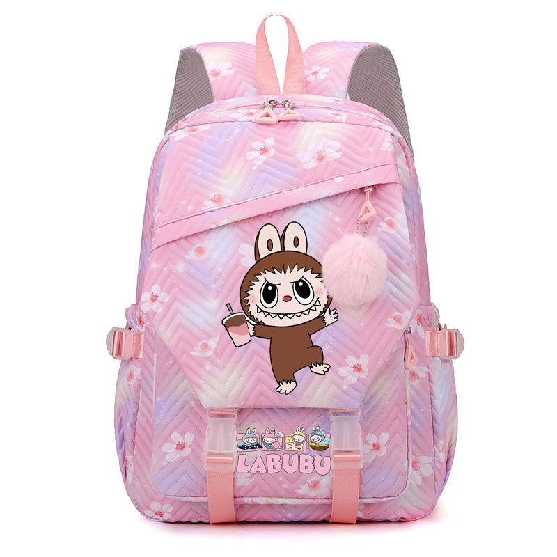 Cartoon Printed Backpack Student Kid Boy Girl Bookbag Teenger Large Capacity Waterproof Schoolbag Travel Bag Gift Mochila