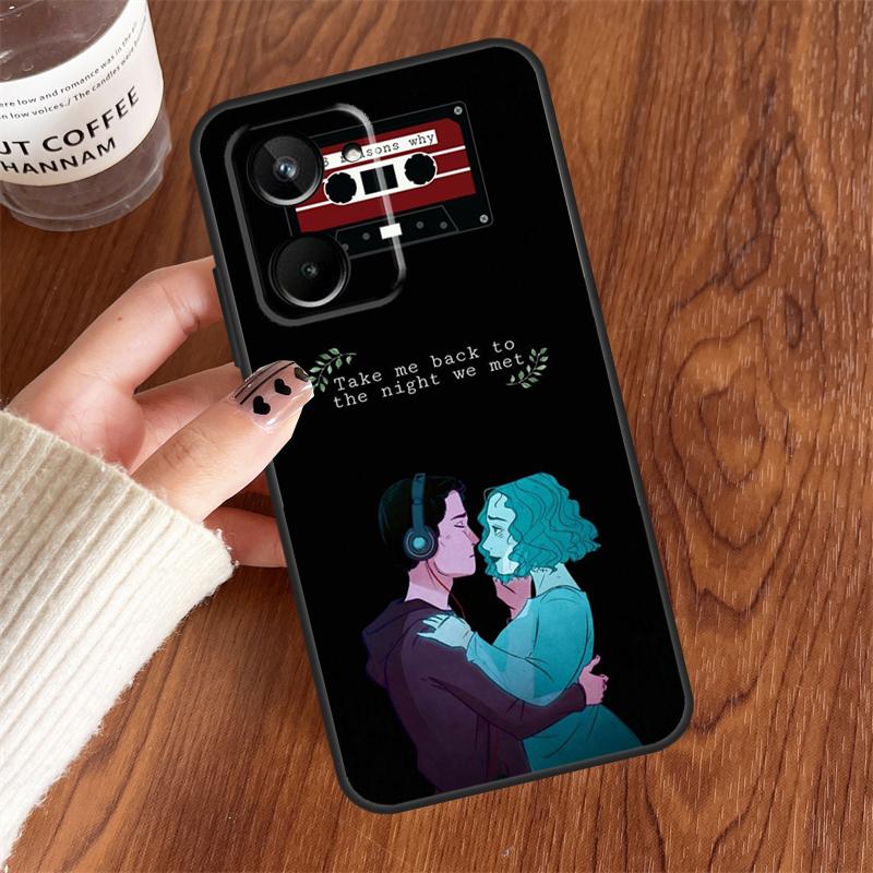 13 Тринадцать причин, почему Для Realme GT6 GT7 Pro 10 11 12 13 14 15 Pro Plus C55 C71 C65 C63 C61 C53 C67 C35 C75 Чехол