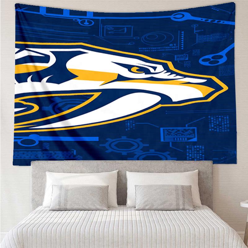 St. Louis Hockey Tapestry, Unique Design Tapestry, Wall Decor for Bedroom,Livingroom, Playroom,Heartwarming Fan Holiday Gifts