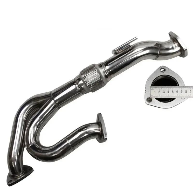 MT001029 52083496 Выпускной коллектор из нержавеющей стали для Nissan Altima VQ35DE V6 3.5L 2002-2006 Модели с МКПП Серебристый