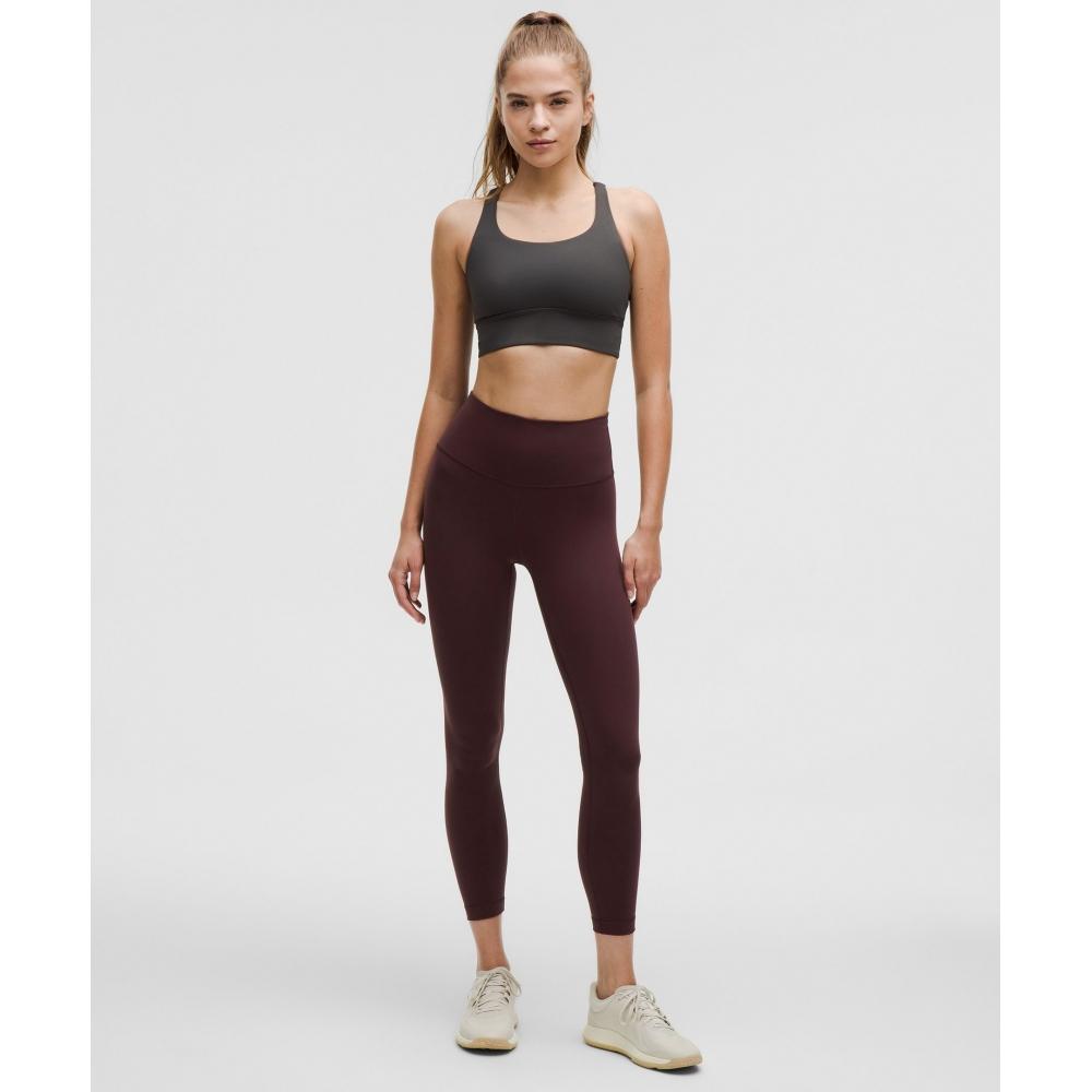 Lululemon Wunder Train High Rise Tight 25 Goodnight Plum