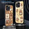 Capybara Popular design Phone Case For iPhone 17 16 15 14 13 12 11 Plus Pro Max  High-end Luxury Magsafe Sheepskin