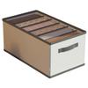 Large Wardrobe Clothes Organizers  Closet Jean Storage Bins with Handles for Sweater Pants T-shirt Hoodie Dress