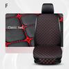 Universal Leather Car Seat Covers Set Four Seasons Front Rear Seat Protector Car Seat Cushion Pad Mat Auto Interior Accessories