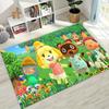 Игровой ковер с мультяшным рисунком Animal Crossing Wild World для спальни, гостиной, дивана, домашний коврик для двери, декор, большой детский игровой нескользящий коврик для пола