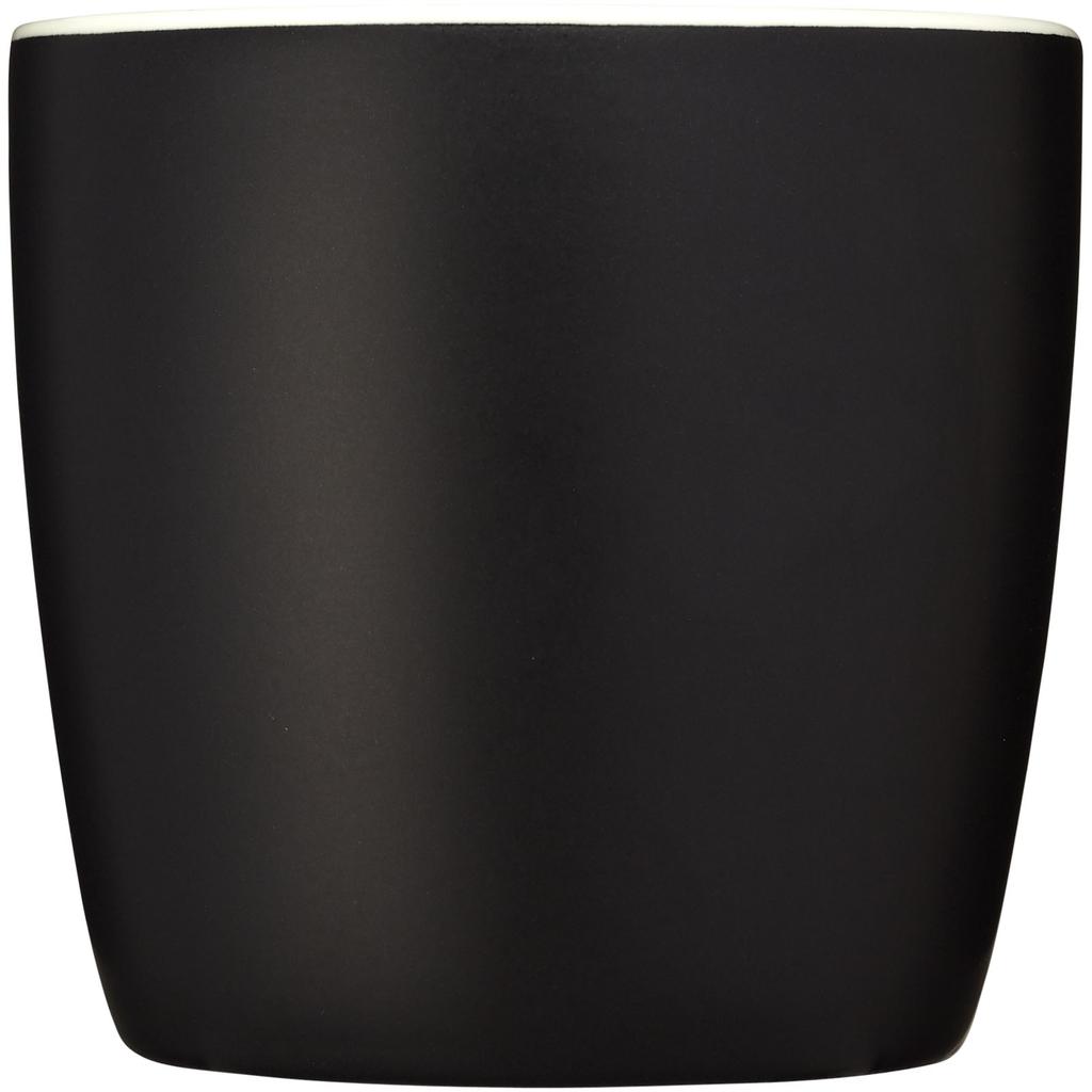 Glass "Riviera" 340 ml ceramic mug Solid black