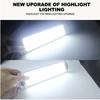 LED 12-24V Car Interior Lighting Car Reading LED Night Strip Light Ceiling Lamp with On Off Switch for Van Lorry Truck Boat