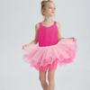 2025 Girls' Ballet Dance Costume: New Sling Leotard Princess Dress with Mesh Skirt