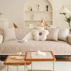 Thicken Plush Sofa Cover for Living Room Solid Color Non Slip Sofa Cushion Mat Jacquard Couch Cover Soft Chair Sofa Towel Home