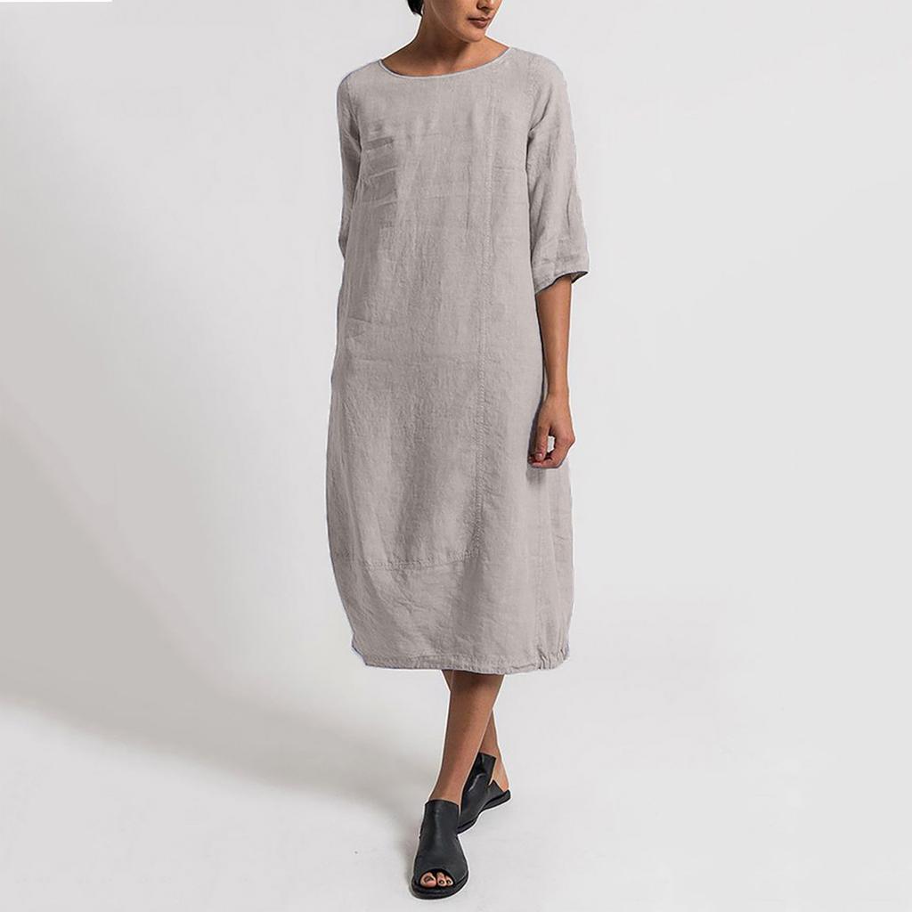 Женская летняя Feminino Vestido футболка из хлопка повседневное женское платье больших размеров