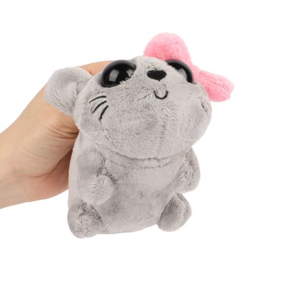 Sad Hamster Plush Toy Soft Hamster Doll for Kids Adults Stuffed Animal Keychain