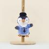 Delightful Short Plush Penguin Keychain Toy In Police And Firefighter Capybara Designs